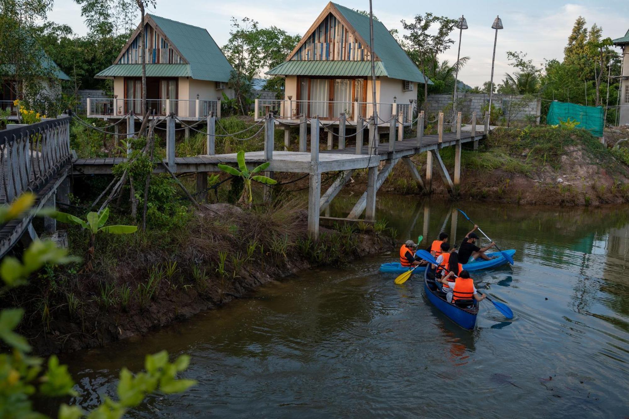 Kampot Eco Village Buitenkant foto