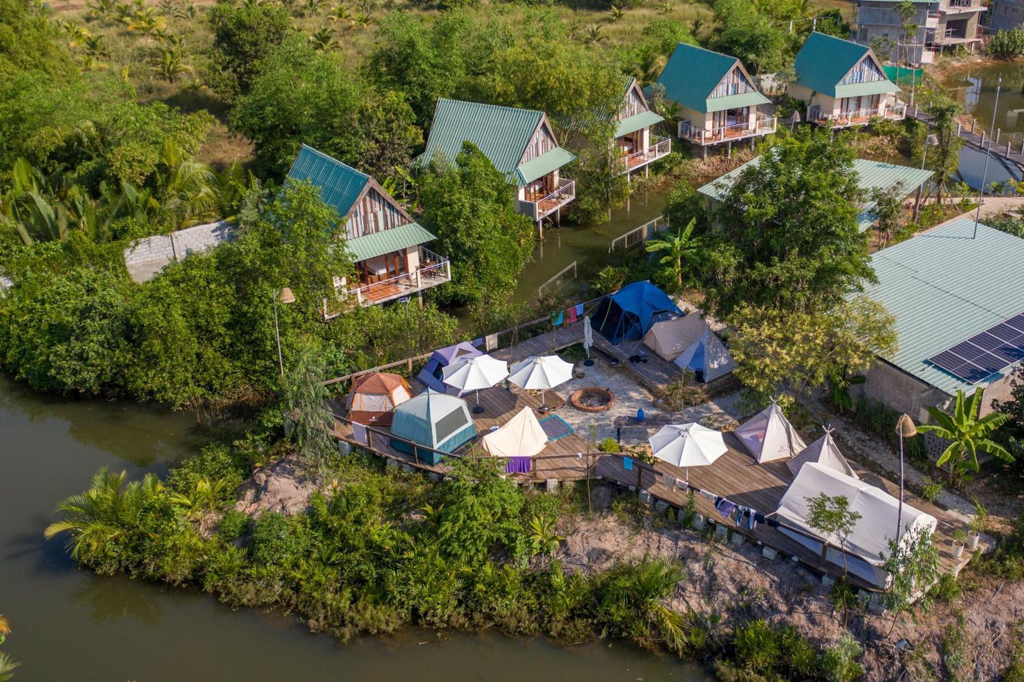 Kampot Eco Village Buitenkant foto