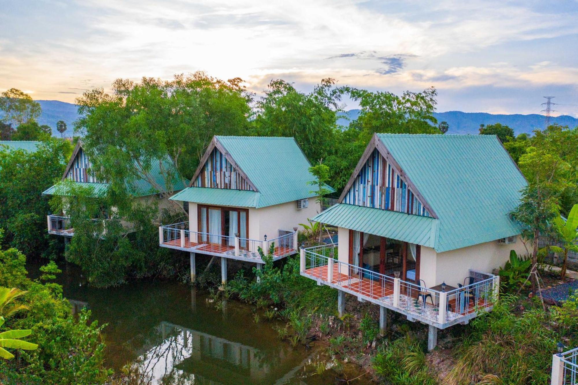 Kampot Eco Village Buitenkant foto